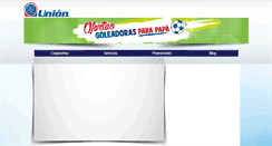 Desktop Screenshot of farmaciasunion.com